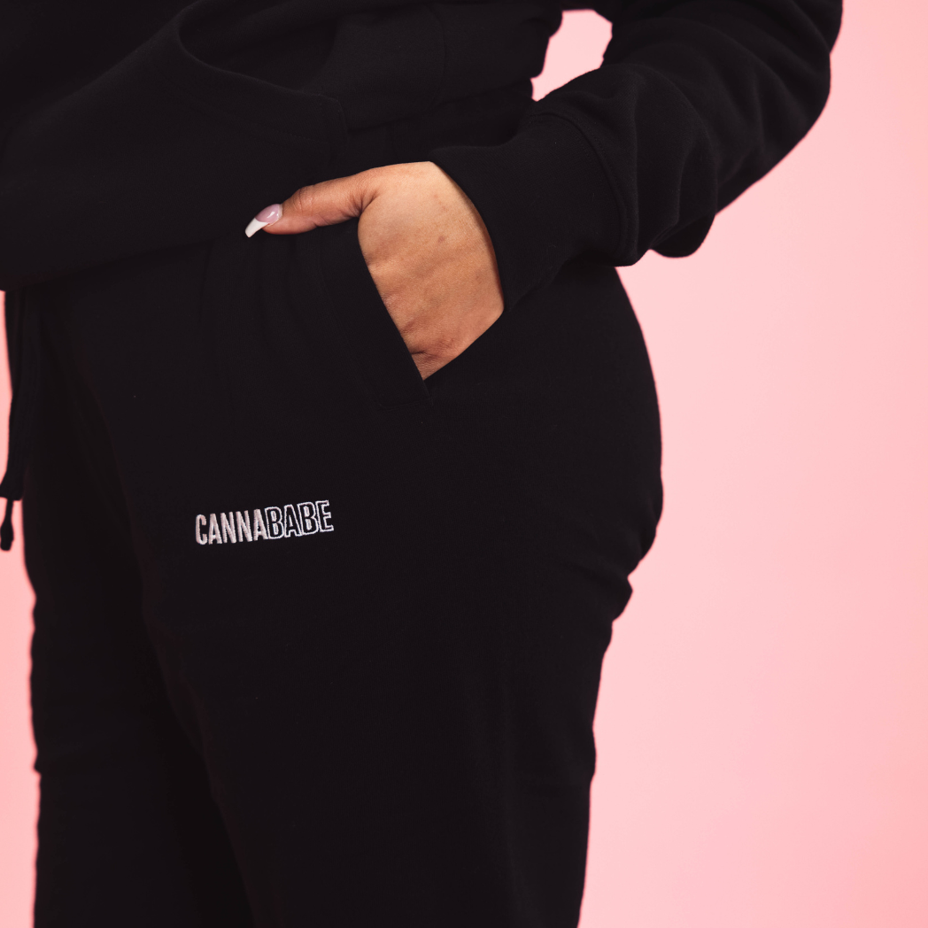 Cannababe Sweatpants - Black